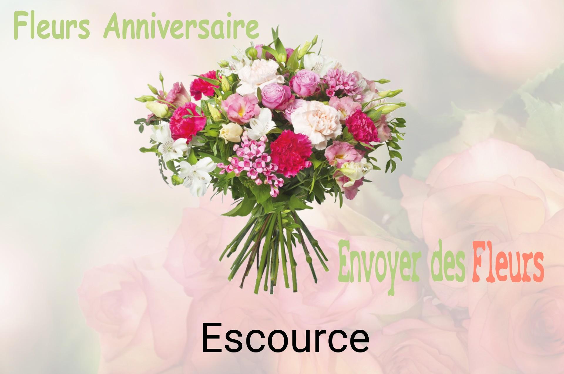 Bouquet de fleurs d’anniversaire livré à Escource